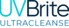 UVBrite brand logo for UV toothbrush sanitizer and oral hygiene products.